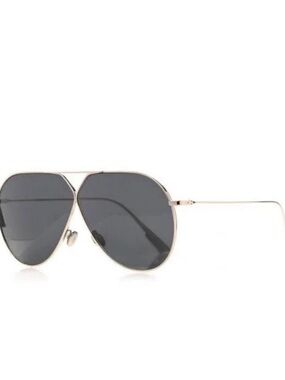 Christian Dior Stellaire Black and Silver Sunglasses - Excellent condition w/box